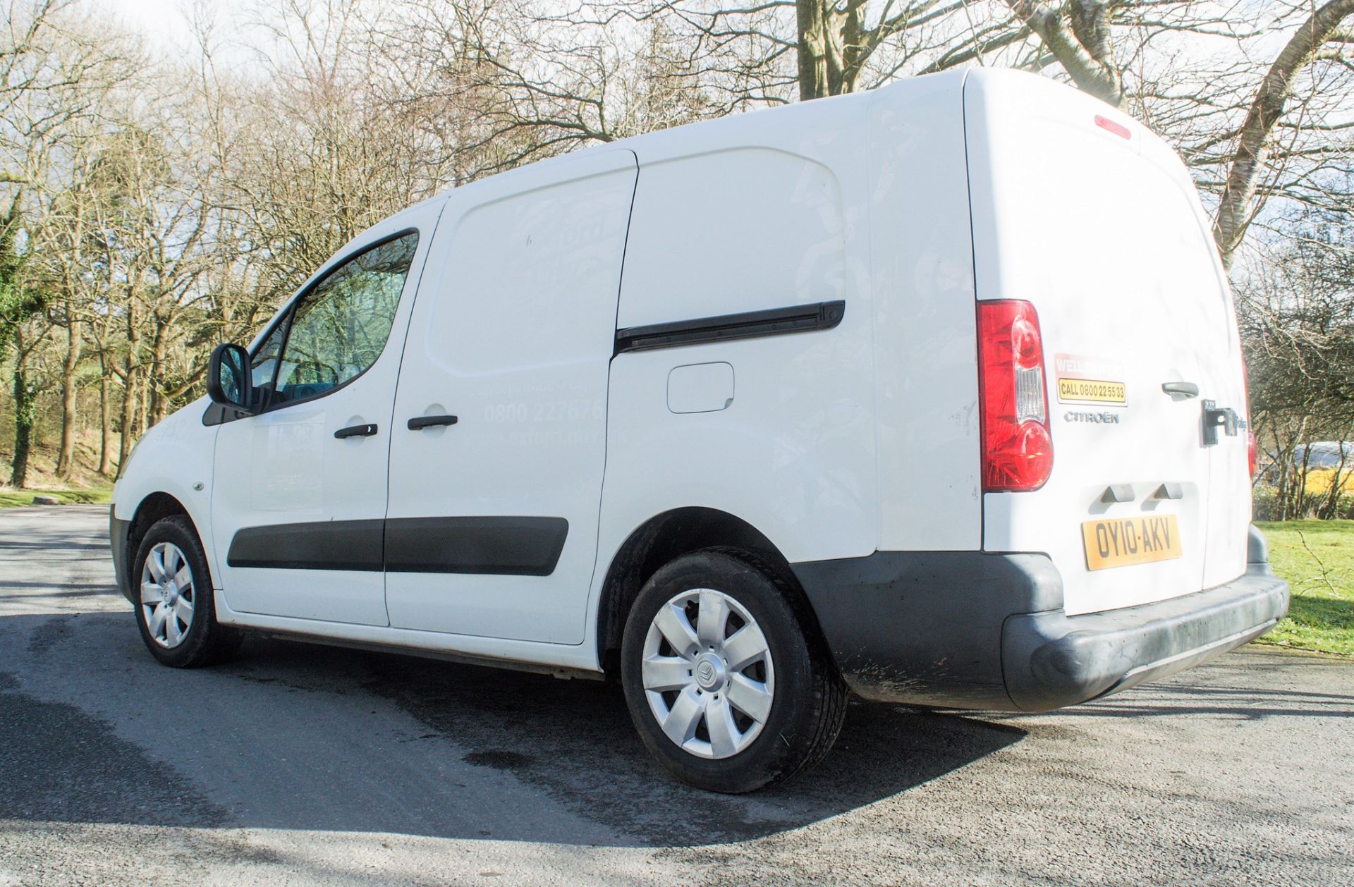 Citroen Berlingo diesel panel van Registration Number: OY10 AKV Date of Registration: 30/03/2010 MOT - Image 3 of 16