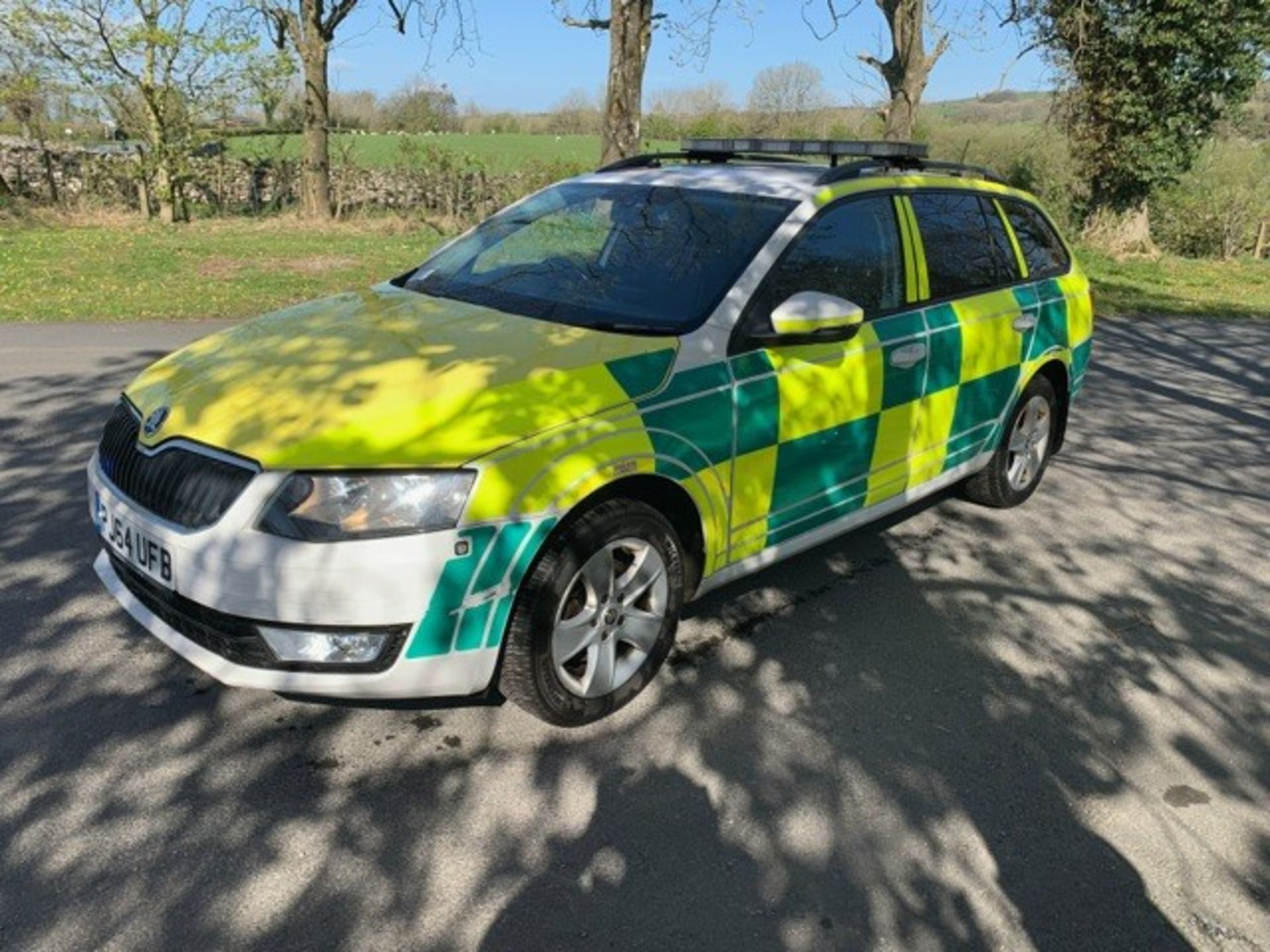 Skoda Octavia 5 door estate rapid response vehicle Registration Number: PJ64 UFB Date of