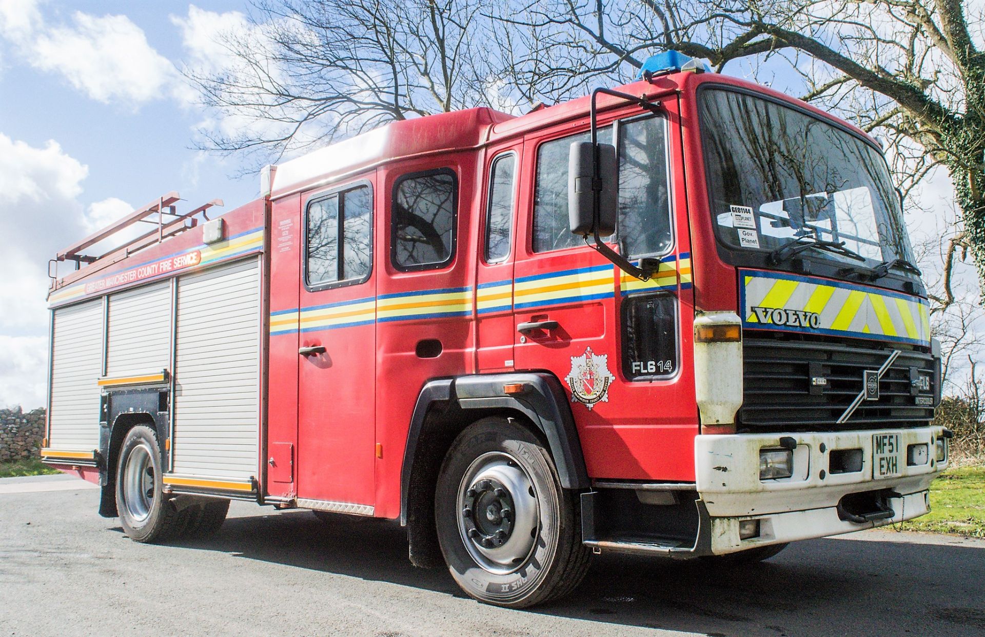 Volvo FL6 14 Fire engine Registration Number: MF51 EXH Date of Registration: MOT Expires: Recorded - Image 2 of 21
