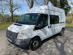 Ford Transit MWB welfare unit van Registration Number: HN13 OPR Date of Registration: 07/08/2013 MOT