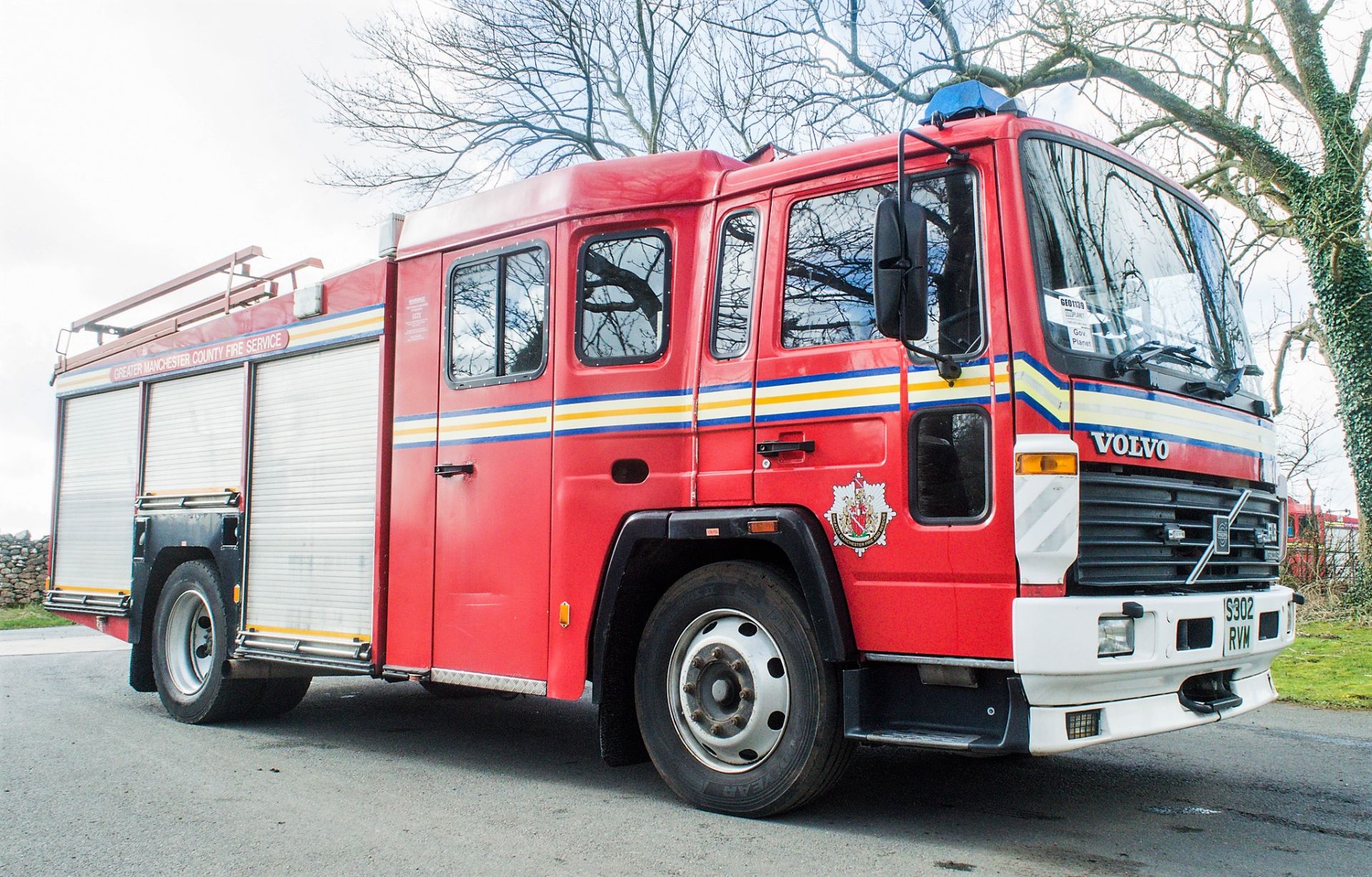 Volvo FL6 14 Fire engine Registration Number: S302 RVM Date of Registration: 02/02/1999 MOT Expires: - Image 2 of 20