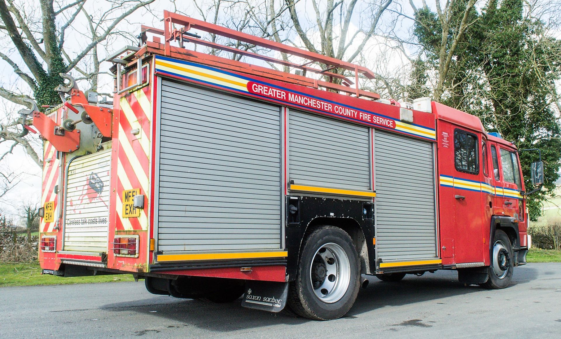 Volvo FL6 14 Fire engine Registration Number: MF51 EXH Date of Registration: MOT Expires: Recorded - Image 4 of 21