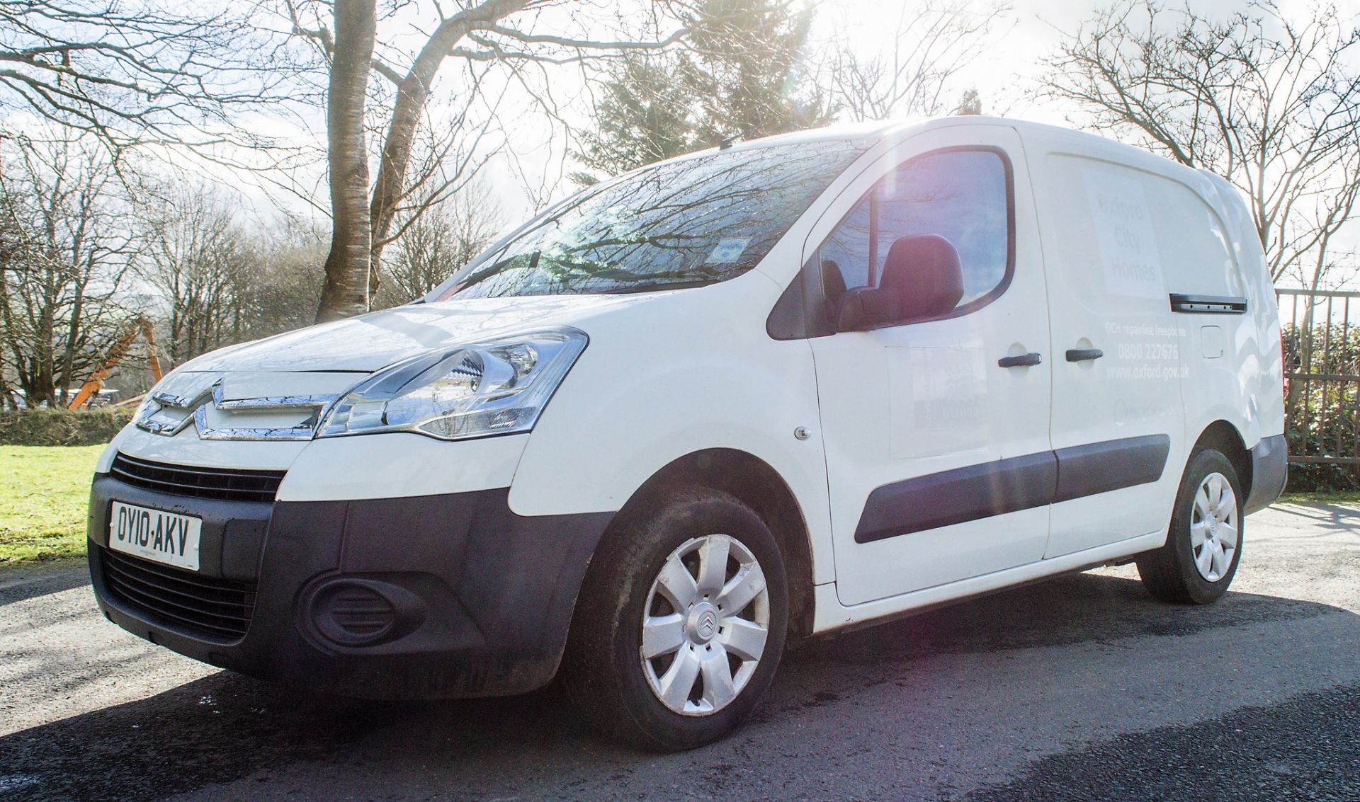 Citroen Berlingo diesel panel van Registration Number: OY10 AKV Date of Registration: 30/03/2010 MOT