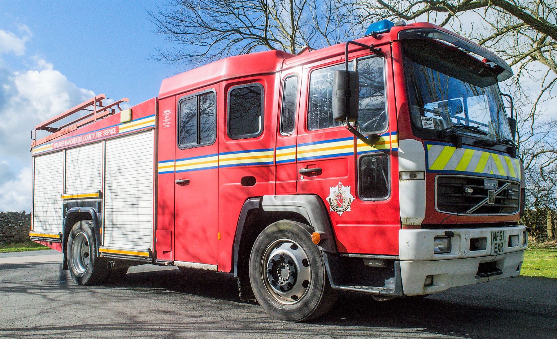 Volvo fire engine Registration Number: MF51 EXR Date of Registration: 01/10/2001 MOT Expires: - Image 2 of 22