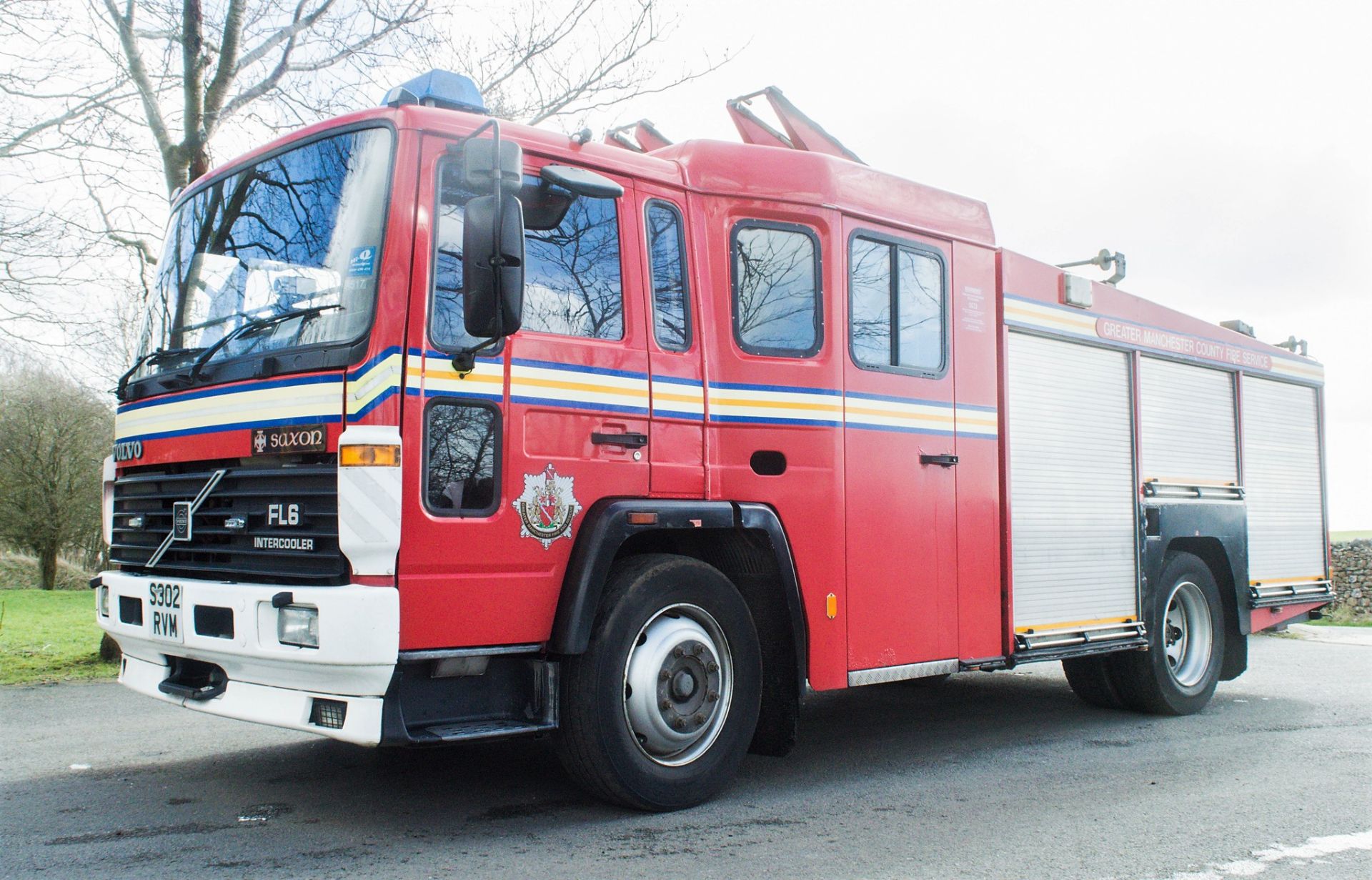 Volvo FL6 14 Fire engine Registration Number: S302 RVM Date of Registration: 02/02/1999 MOT Expires: