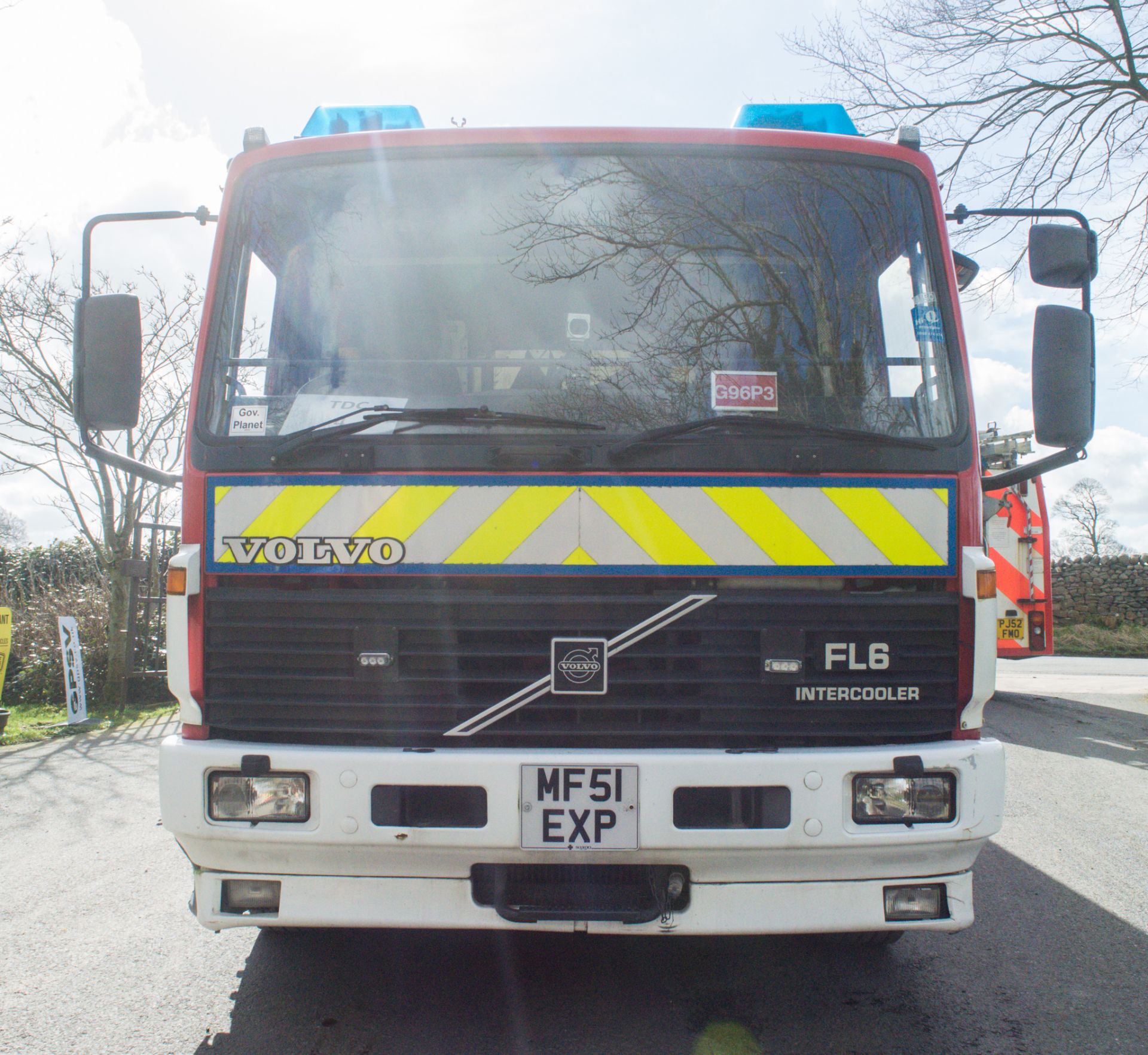 Volvo FL6 14 Fire engine Registration Number: MF51 EXP Date of Registration: 01/10/2001 MOT Expires: - Image 5 of 21