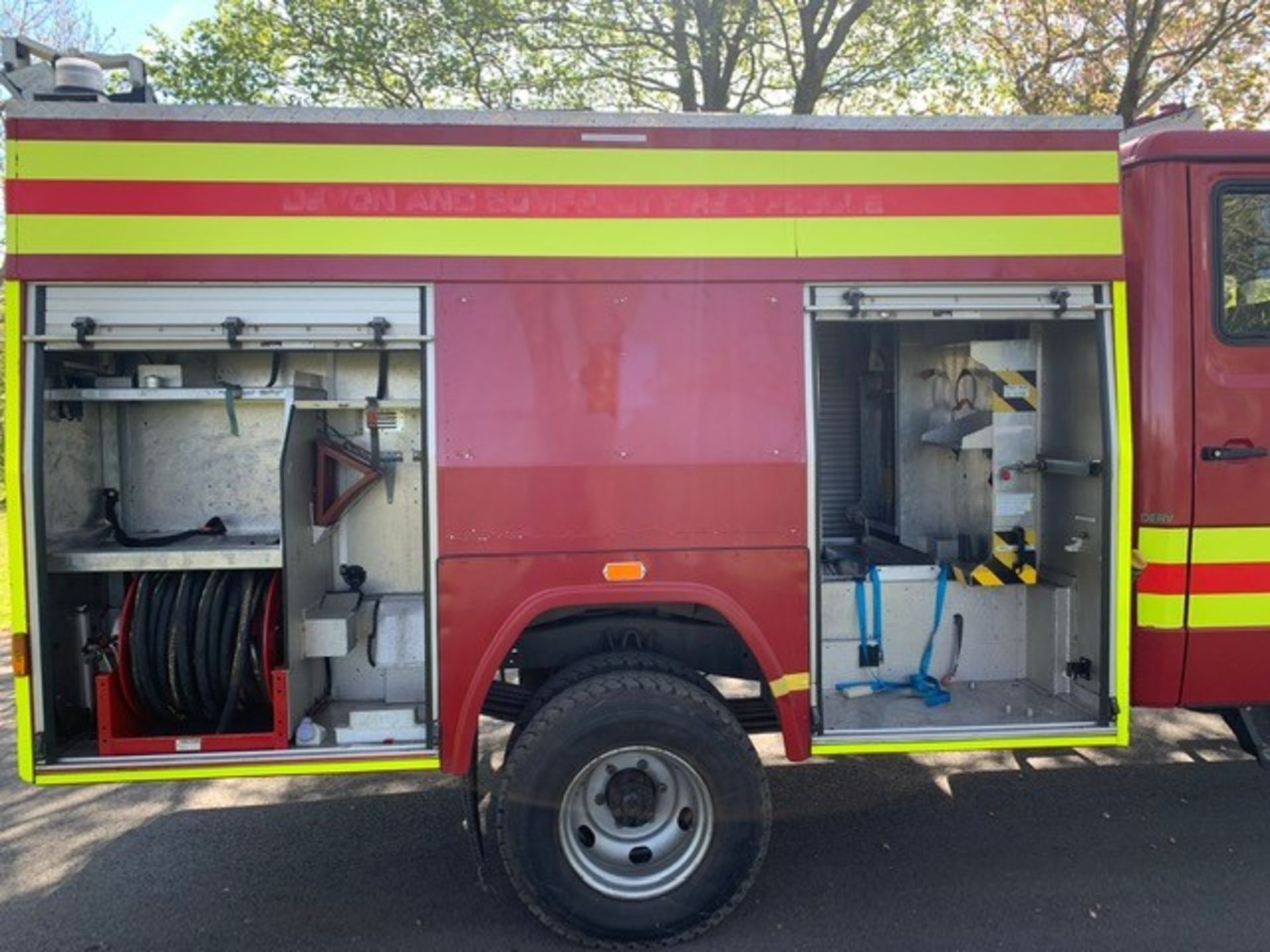 Mercedes Benz 814D 4 wheel drive fire engine Registration Number: P933 ATT Date of Registration: - Image 15 of 33