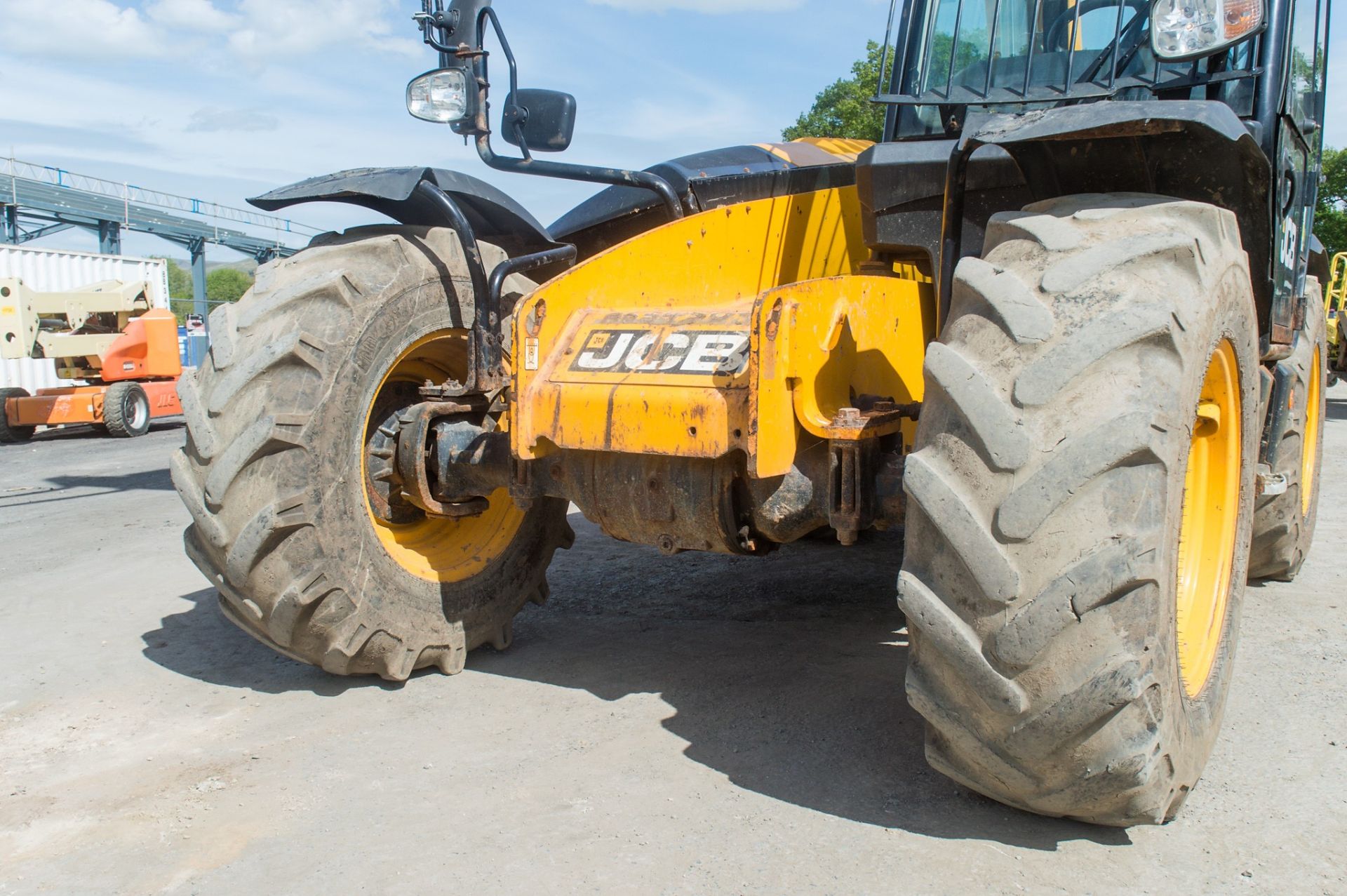 JCB 531-70 7 metre telescopic handler Year: 2014 S/N: 2341330 Recorded Hours: 3429 c/w hydraulic - Image 10 of 22