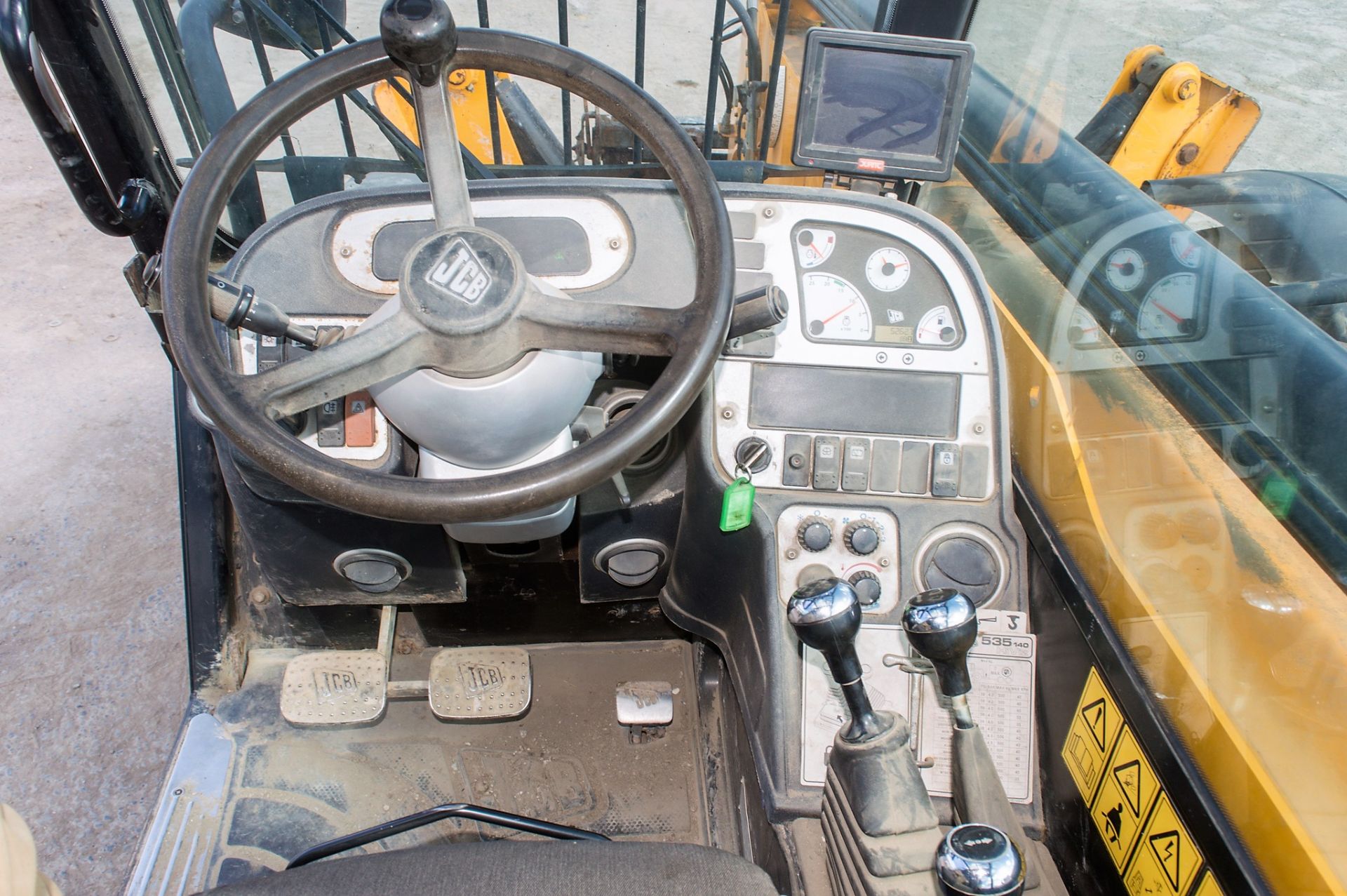 JCB 535-140 Hi-Viz 14 metre telescopic handler Year: 2011 S/N: 1526656 Recorded Hours: 5262 1075 - Bild 20 aus 21