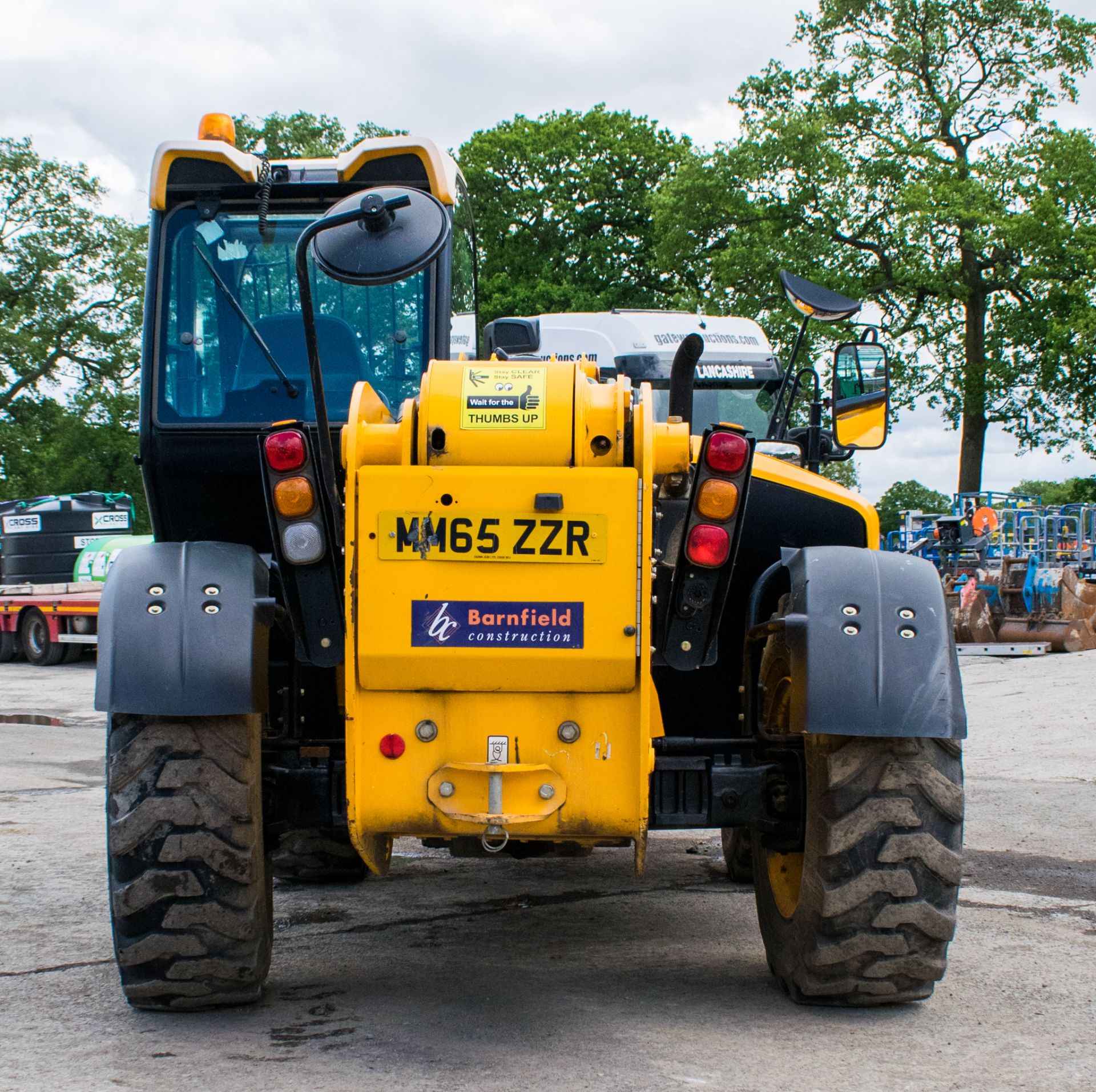 JCB 535-125 Hi Viz 12.5 metre telescopic handler  Registration Number: MM65 ZZR Year: 2015 S/N: - Image 6 of 20