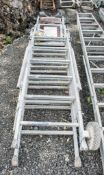 Aluminium podium/step ladder