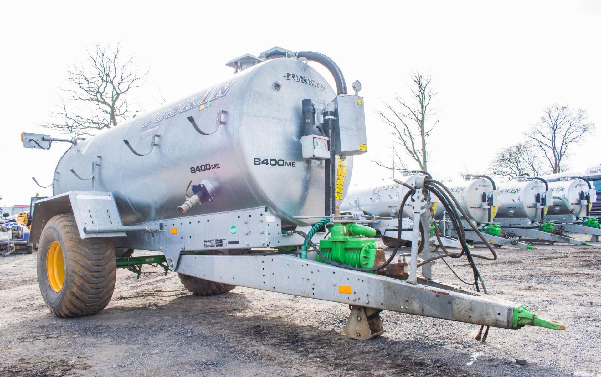 Joskin 8400ME 8500 litre galvanised slurry tanker  Year: 2019  S/N: 35719 c/w hydraulic driven PTO - Image 2 of 15