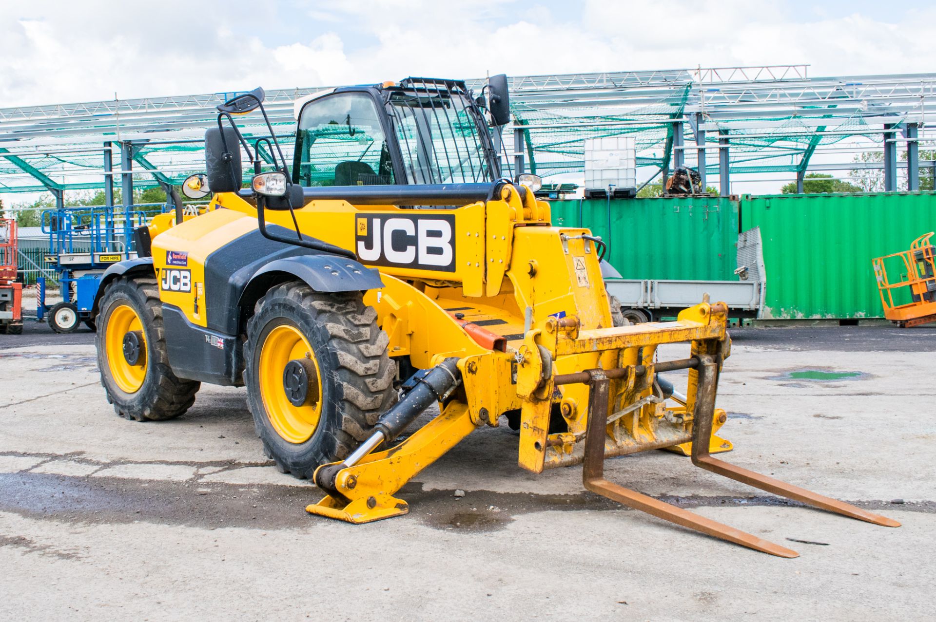 JCB 535-125 Hi Viz 12.5 metre telescopic handler  Registration Number: MM65 ZZR Year: 2015 S/N: - Image 2 of 20