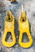 2 - 3 tonne lifting hooks