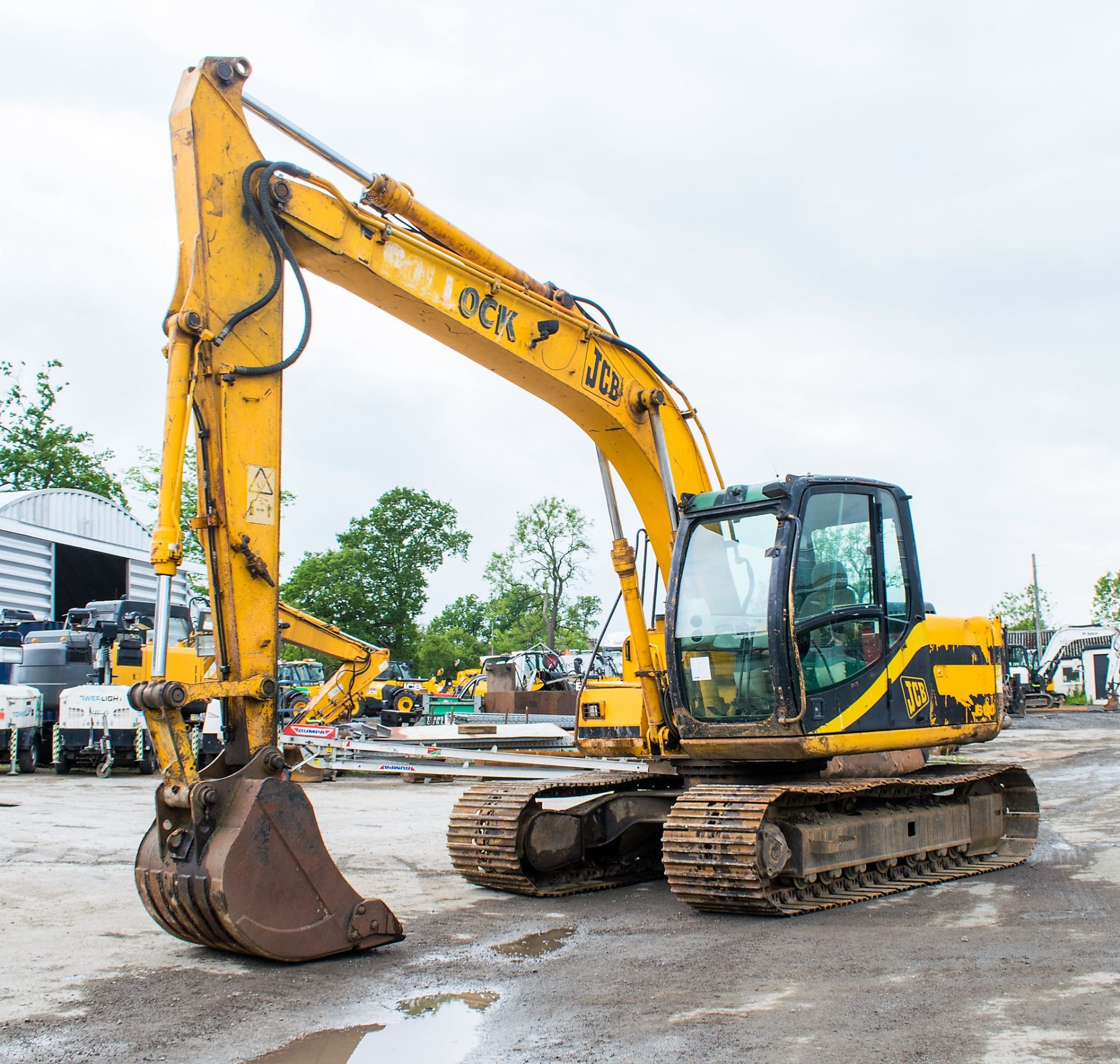 JCB JS130 13 tonne steel tracked excavator Year: 2001 S/N: E0759780 Recorded Hours: Not displayed