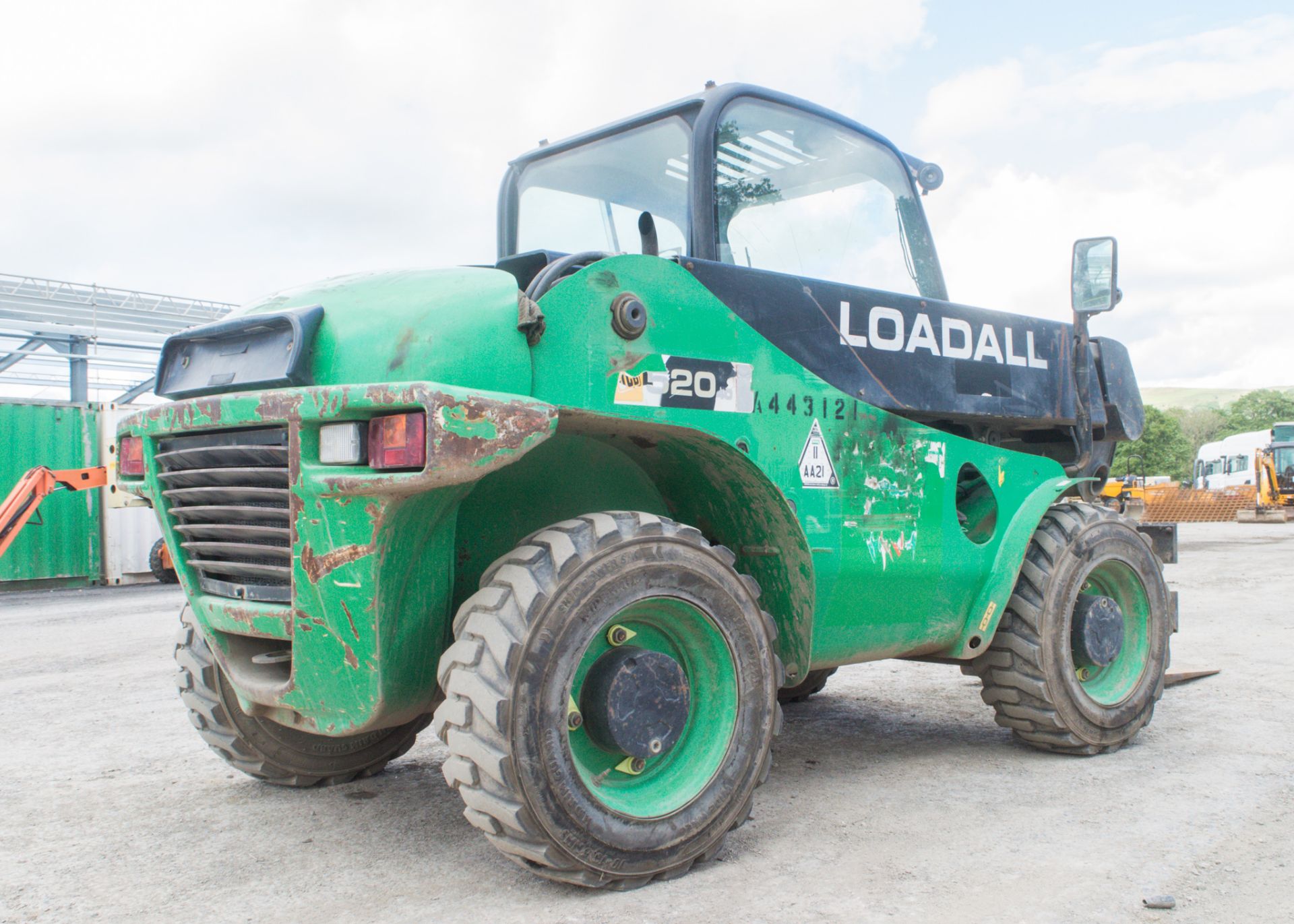 JCB 520-40 4 metre telescopic handler Year: 2007 S/N: 1014055 Recorded Hours: 3098 A443121 - Image 4 of 20