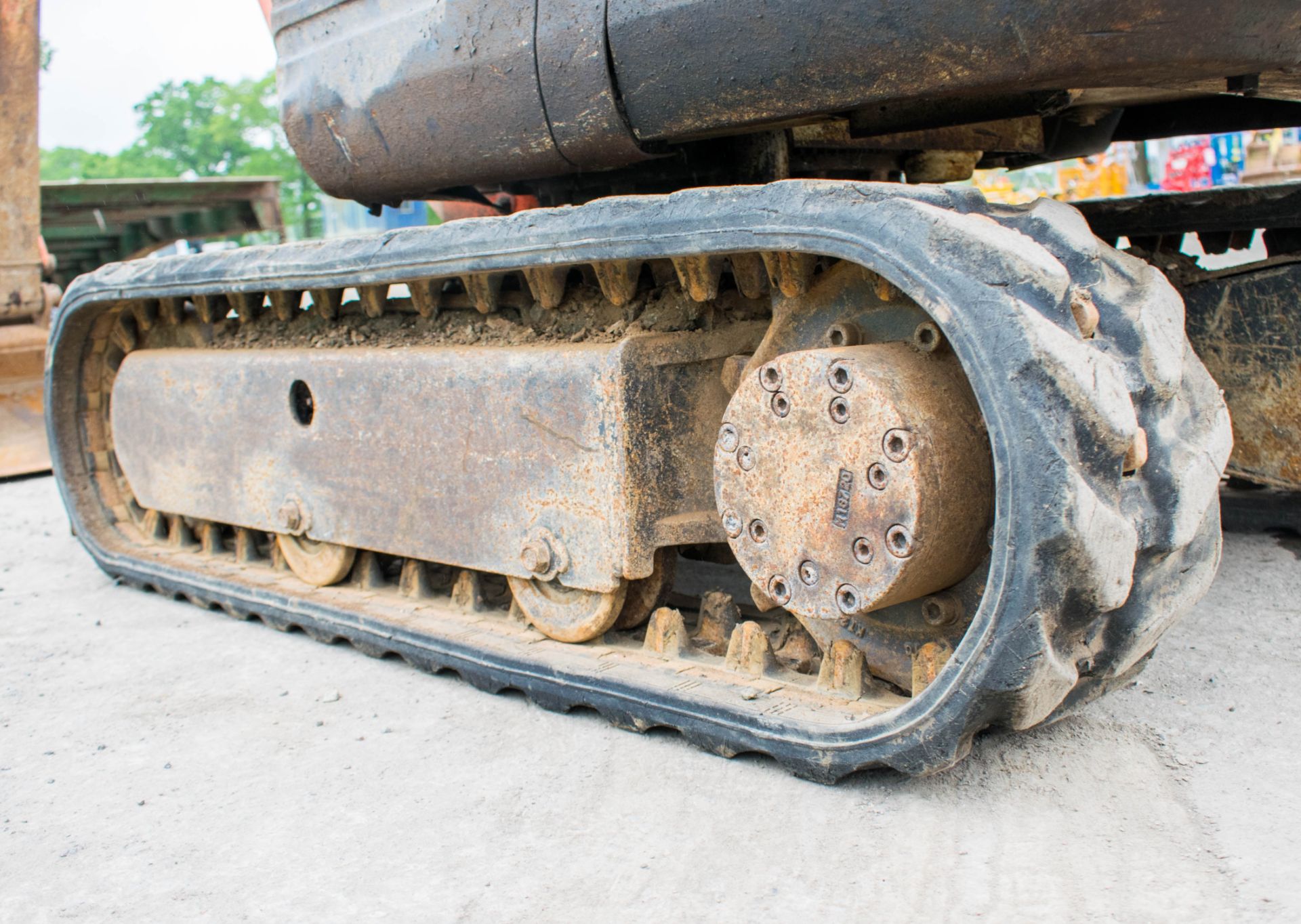 Kubota KX008 0.8 tonne rubber tracked micro excavator Year: 2007 S/N:17780 Recorded Hours: 3354 - Bild 10 aus 18