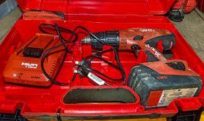 Hilti SFH22-A cordless power drill  c/w charger, 2 - batteries and carry case  A675703