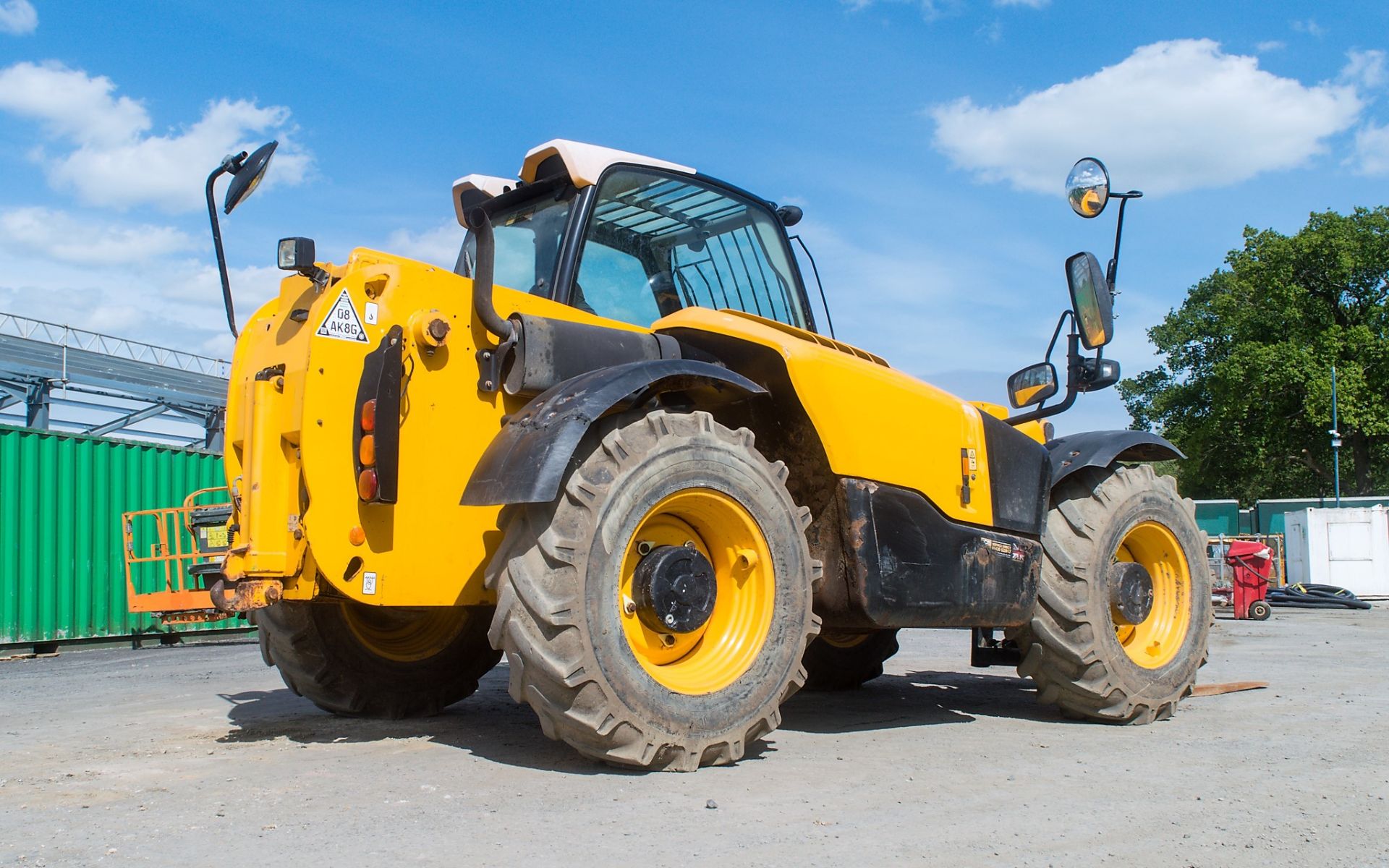 JCB 531-70 7 metre telescopic handler Year: 2014 S/N: 2341330 Recorded Hours: 3429 c/w hydraulic - Image 4 of 22