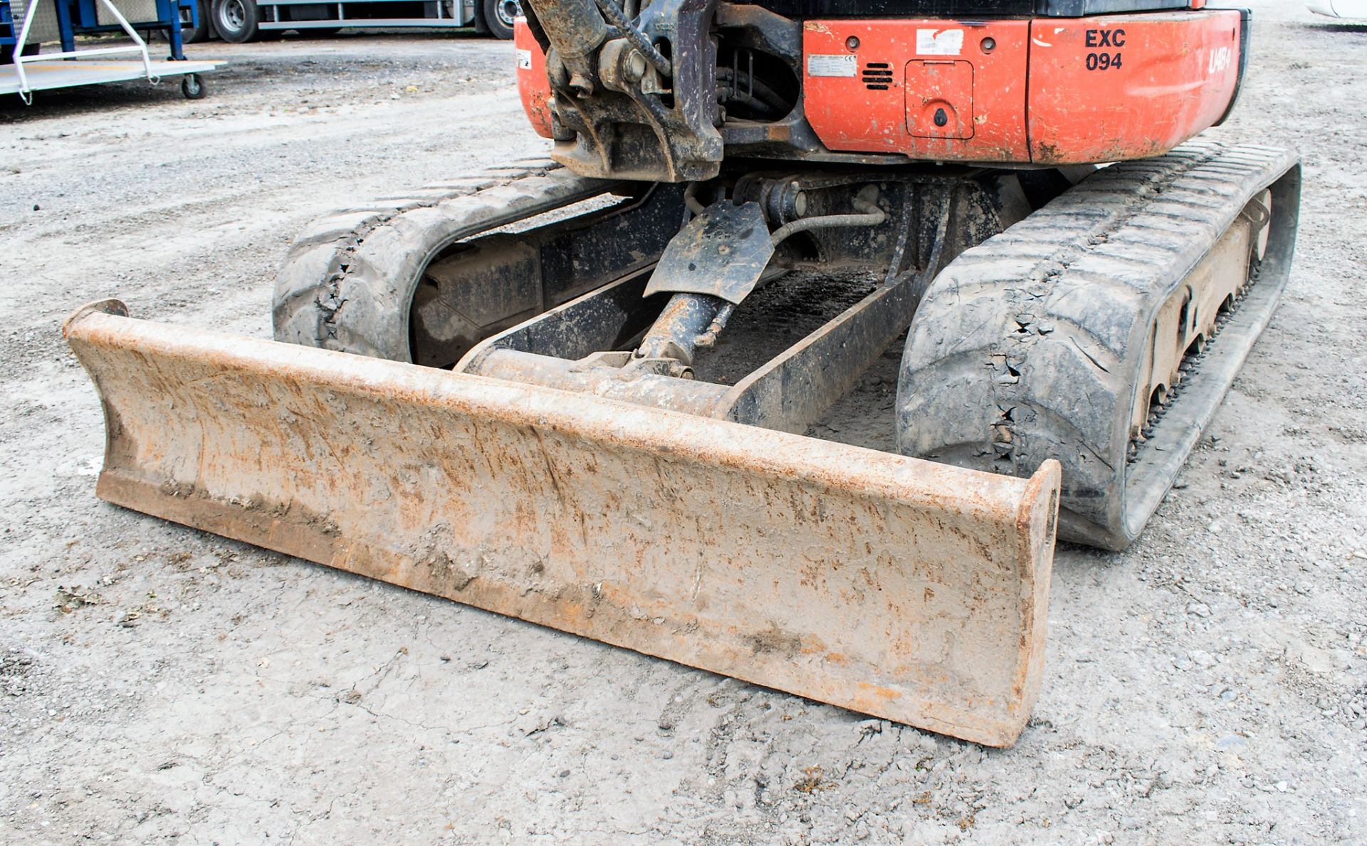 Kubota U48-4 4.8 tonne rubber tracked excavator Year: 2011  S/N: 50514 Recorded hours: 3831 blade, - Bild 11 aus 21