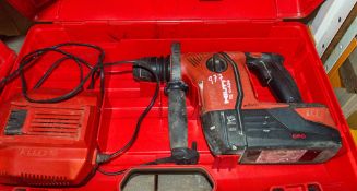 Hilti TE6-36 cordless SDS rotary hammer drill  c/w charger, 1 battery and carry case  A666272