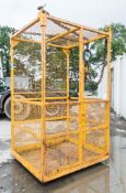 Steel personnel cage