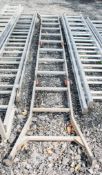 Aluminium ladder/trestle