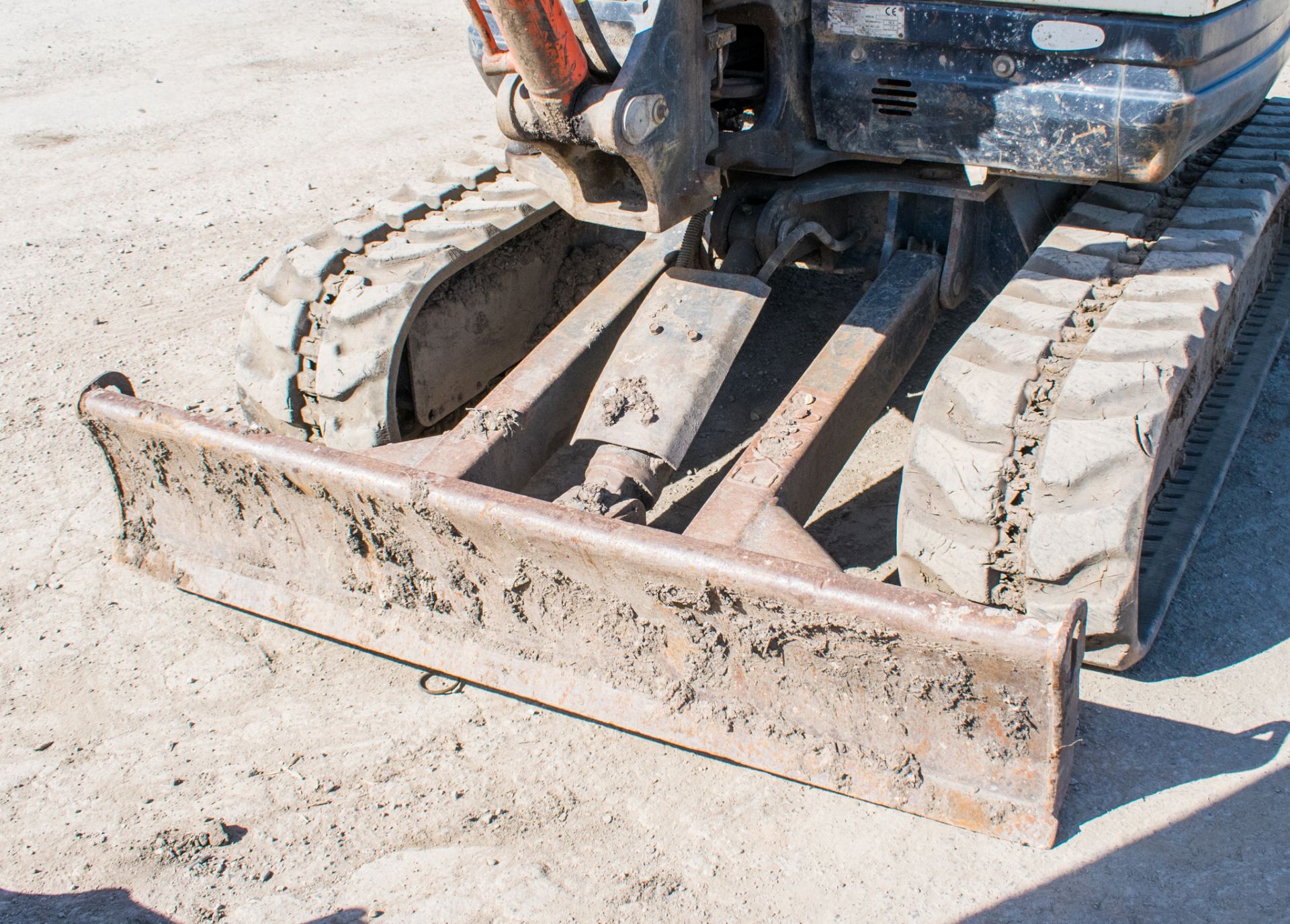 Kubota 61-3 2.6 tonne rubber tracked mini excavator Year: 2012 S/N:79112 Recorded hours: 3890 blade, - Image 11 of 16