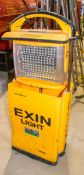 Exin cordless site light c/w charger A842448