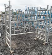 Aluminium mobile scaffold frame