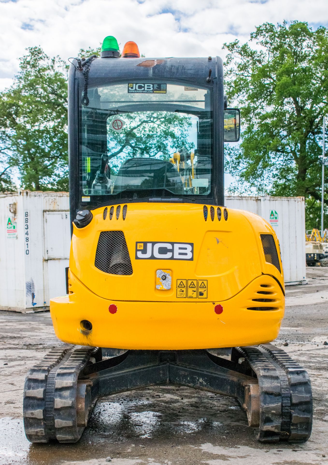 JCB 8030 3.0 tonne rubber tracked mini excavator  Year: 2014  S/N: 2116919 Recorded hours: 2431 - Image 5 of 18