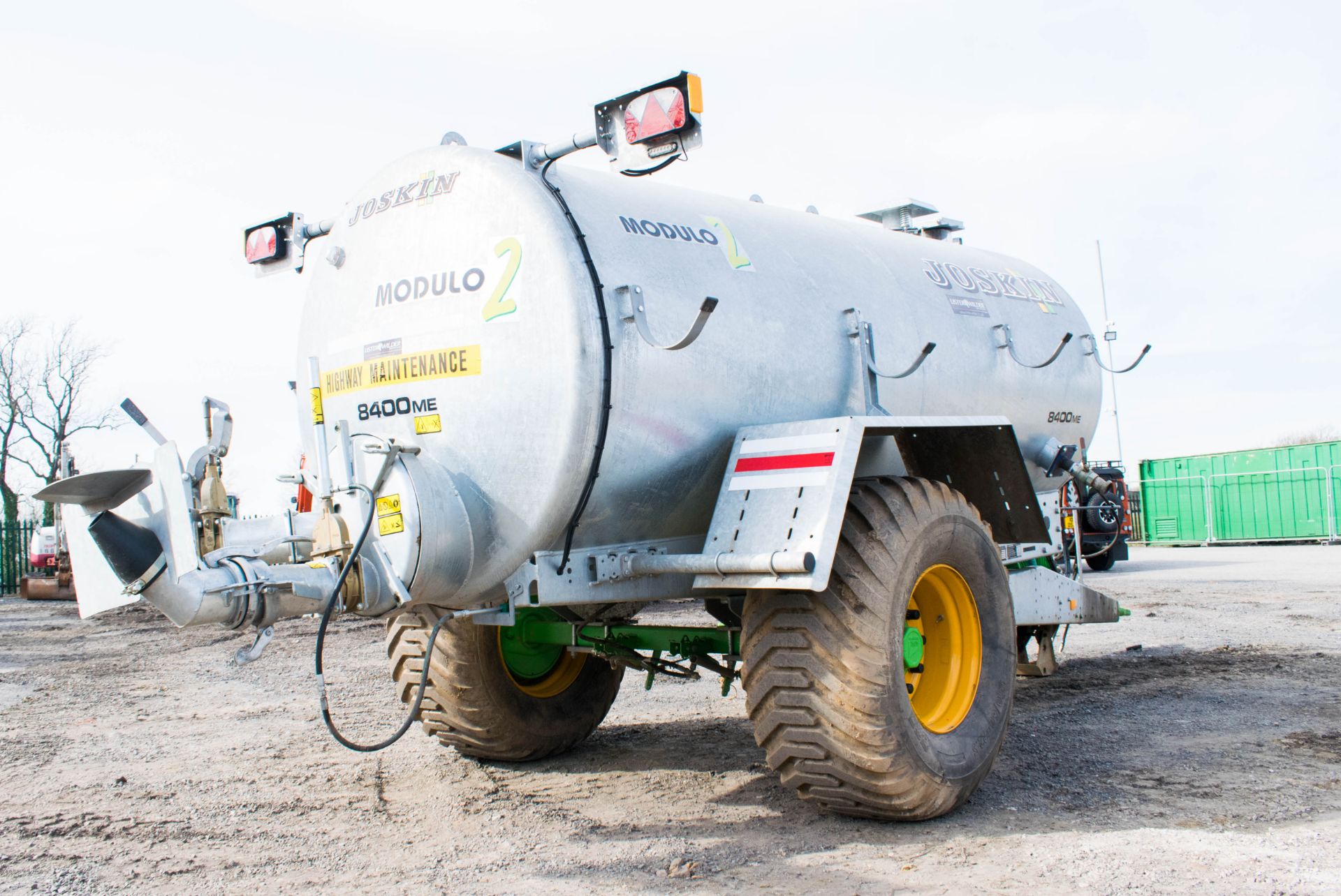 Joskin 8400ME 8500 litre galvanised slurry tanker  Year: 2019  S/N: 35719 c/w hydraulic driven PTO - Image 4 of 15