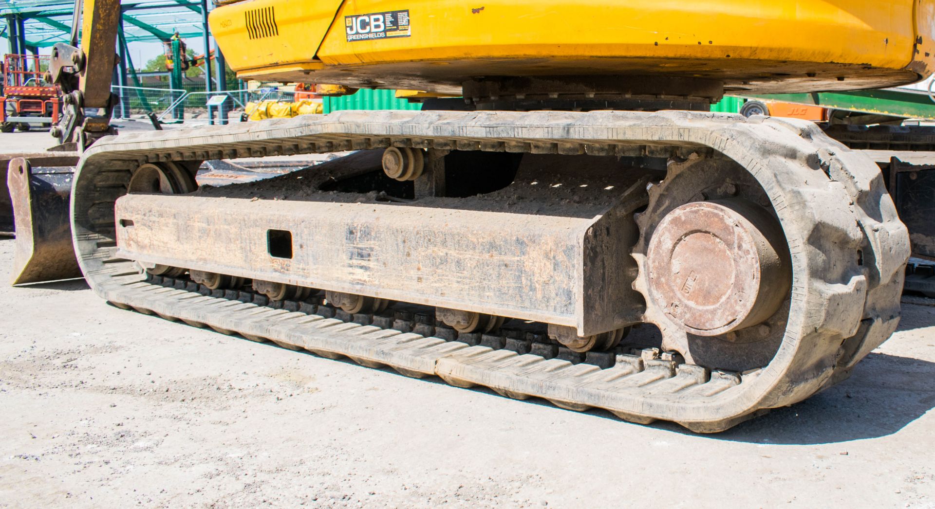 JCB 8085 ZTS 8 tonne rubber tracked excavator  Year: 2013 S/N: 01073046 Recorded hours: Not - Image 10 of 17