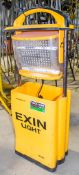 Exin cordless site light c/w charger A856295