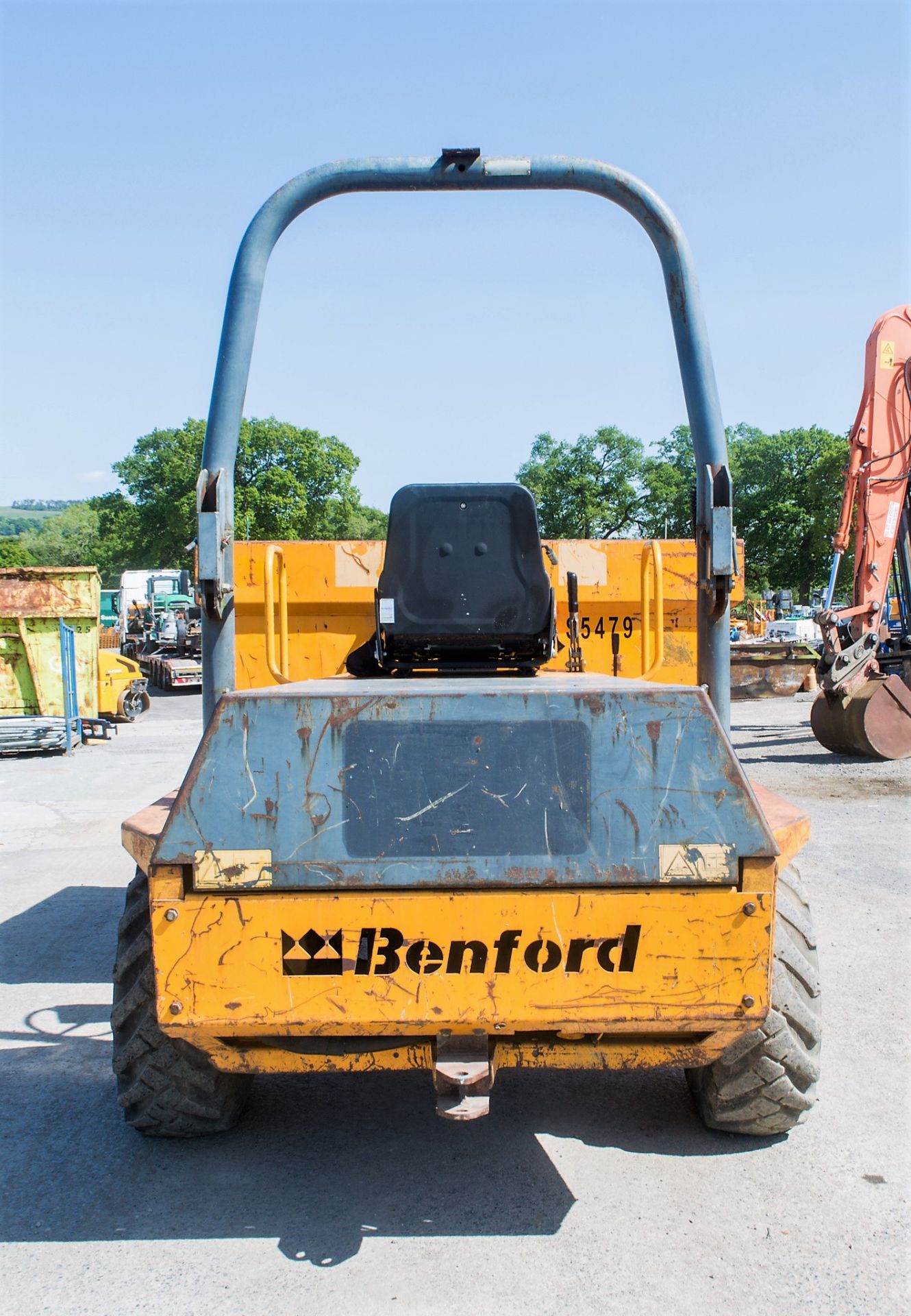 Benford Terex PT3000 3 tonne straight skip dumper Year: 2005 S/N: E501AR012 Recorded Hours: Not - Image 6 of 18