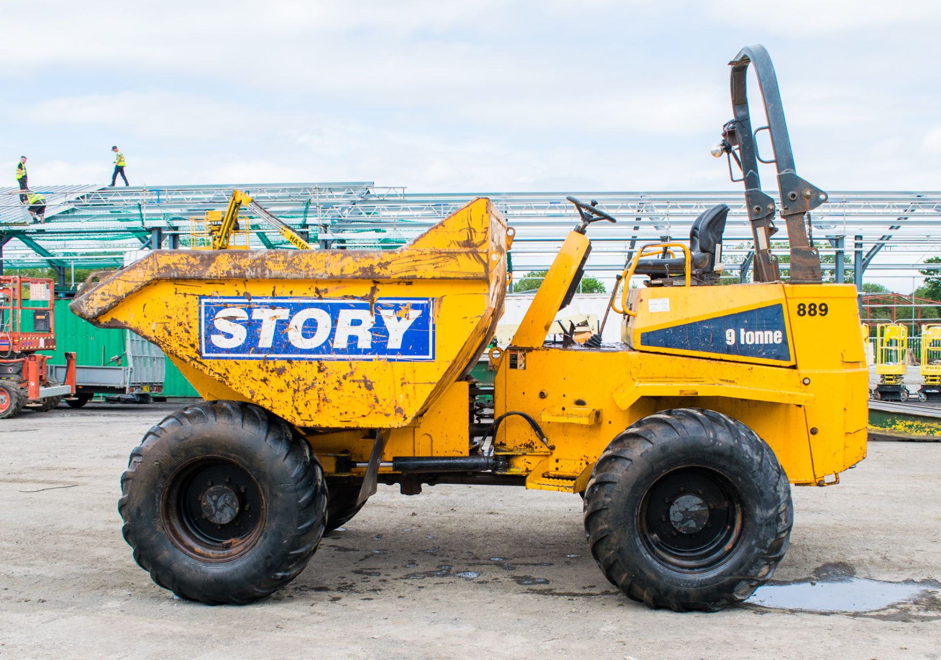 Thwaites 9 tonne straight skip dumper Year: 2008 S/N: Recorded Hours: 221 - Image 8 of 18