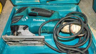 Makita 110 volt jigsaw c/w carry case  A626704