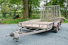 Indespension AD2800 10' by 6' tandem axle plant trailer  A619464