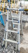 4 tread aluminium ladder