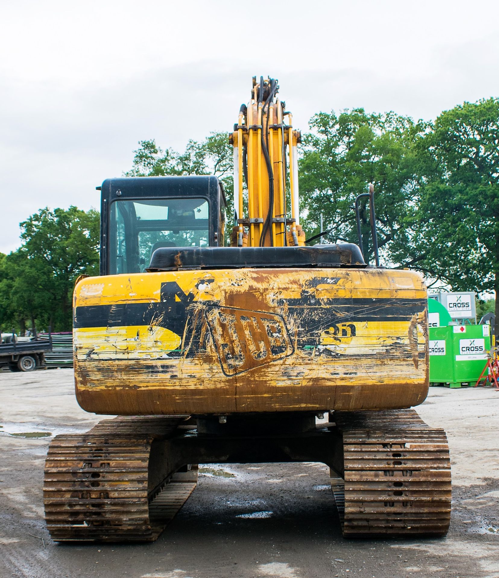 JCB JS130 13 tonne steel tracked excavator Year: 2001 S/N: E0759780 Recorded Hours: Not displayed - Image 6 of 20