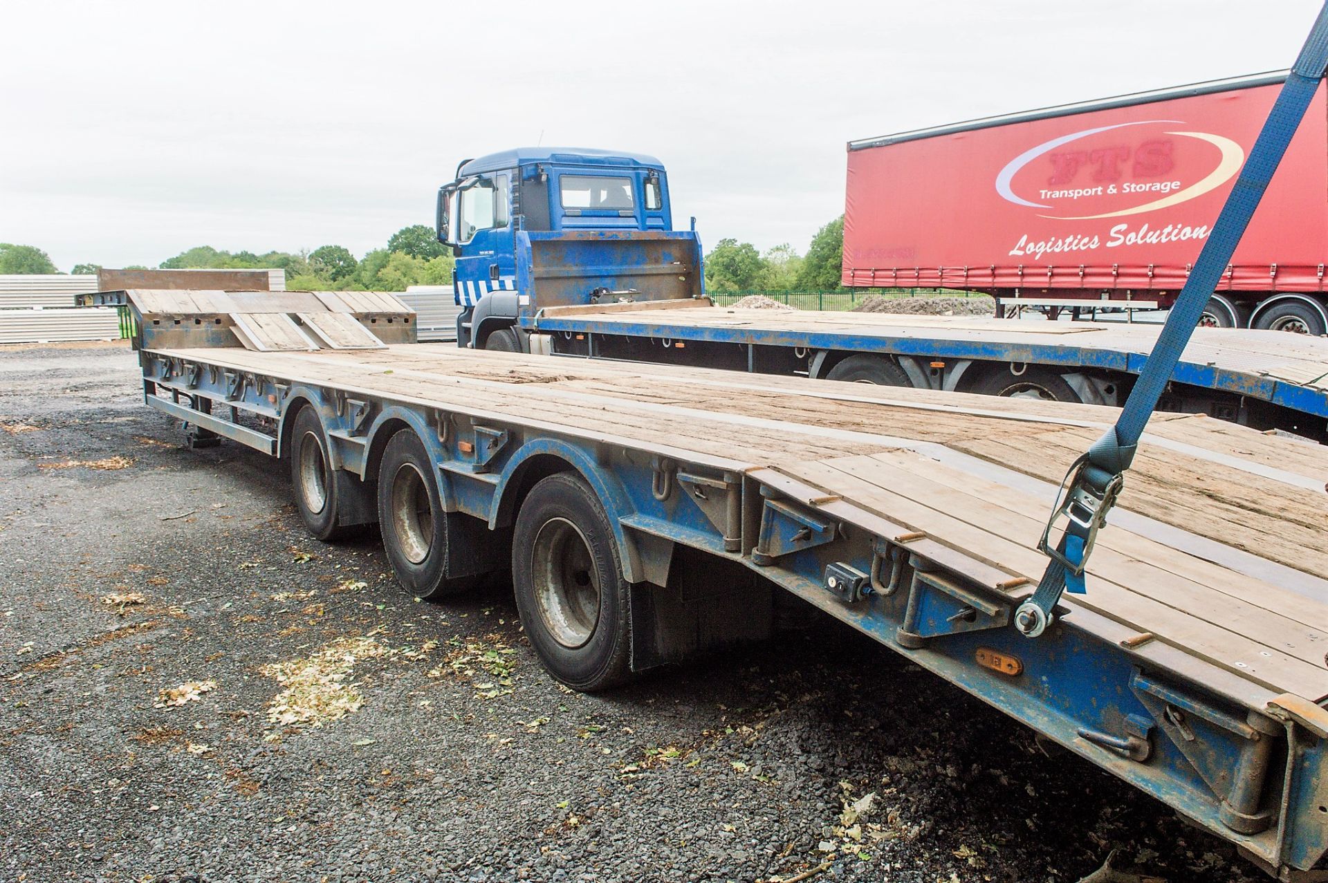 King GTS 444 tri axle step frame low loader Year: 2008 S/N: 894081 Ministry No: C276586 c/w - Image 6 of 15