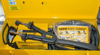 REMS Contact 2000 240v pipe soldering machine c/w carry case