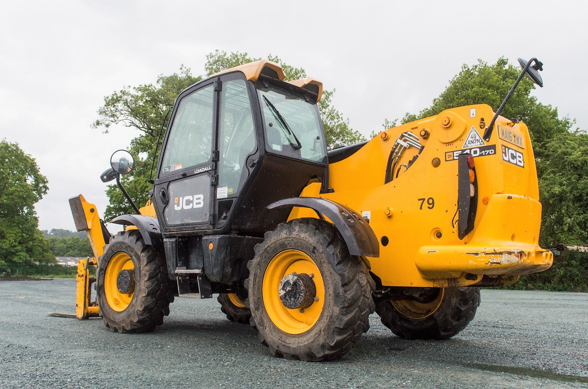 JCB 540-170 17 metre telescopic handler Year: 2016 S/N: 2460618 Recorded Hours: 5760 c/w sway - Image 3 of 22