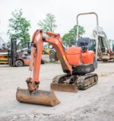 Kubota KX008 0.8 tonne rubber tracked micro excavator Year: 2007 S/N:17780 Recorded Hours: 3354