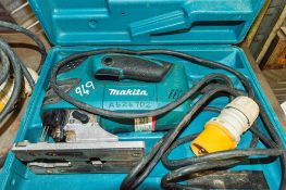 Makita 110 volt jigsaw  c/w carry case  A626702