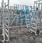 Aluminium mobile scaffold frame