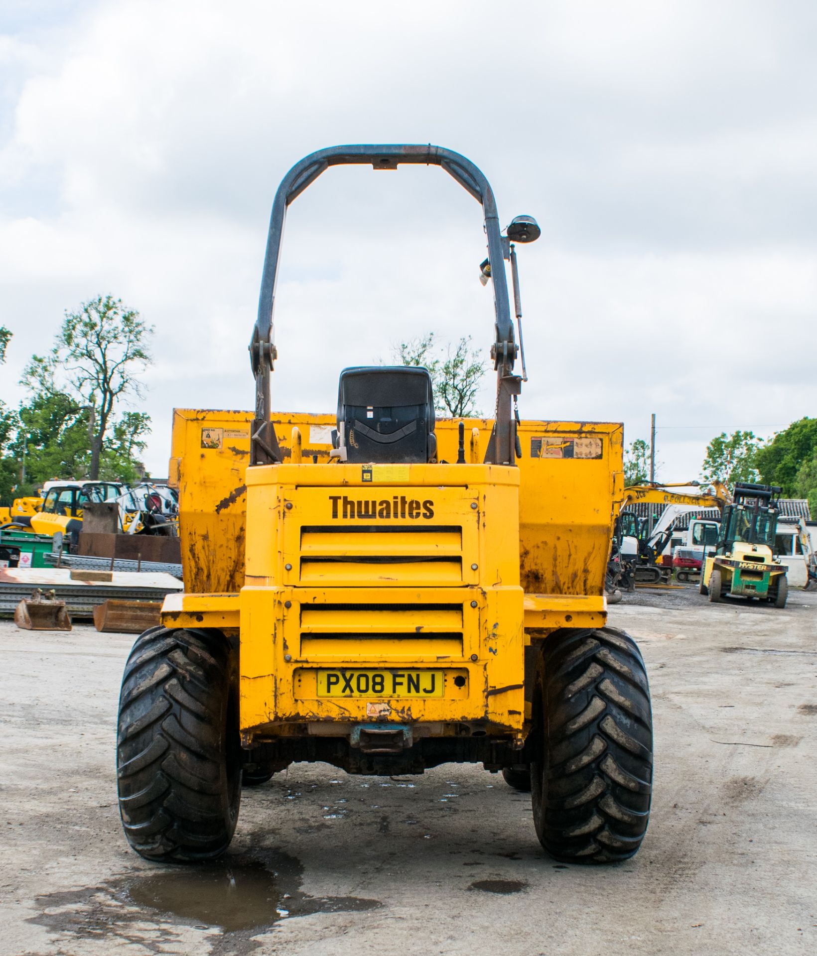 Thwaites 9 tonne straight skip dumper Year: 2008 S/N: Recorded Hours: 221 - Image 6 of 18