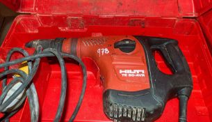 Hilti TE50-AVR 110 volt SDS rotary hammer drill  c/w carry case  A693801