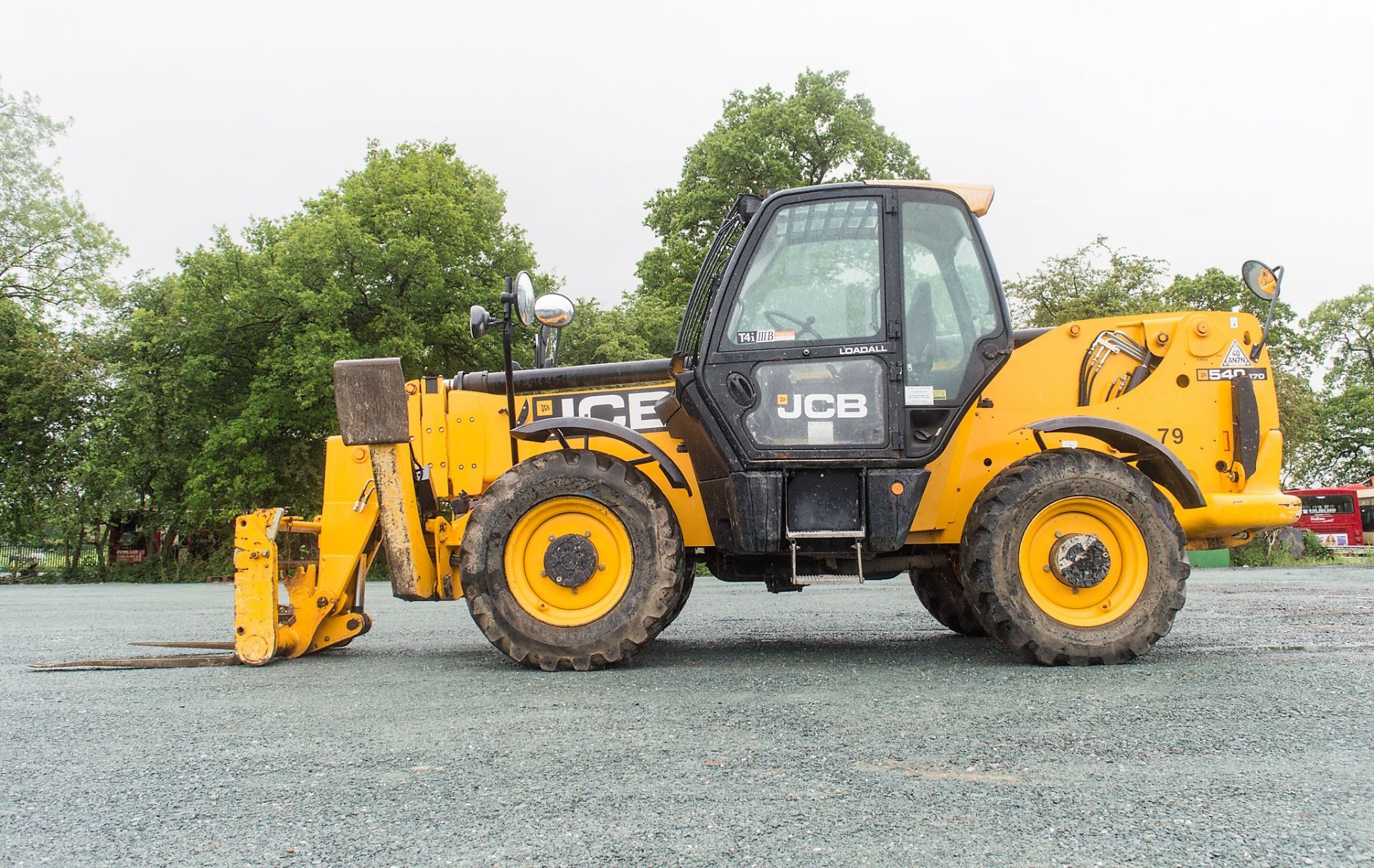 JCB 540-170 17 metre telescopic handler Year: 2016 S/N: 2460618 Recorded Hours: 5760 c/w sway - Image 7 of 22