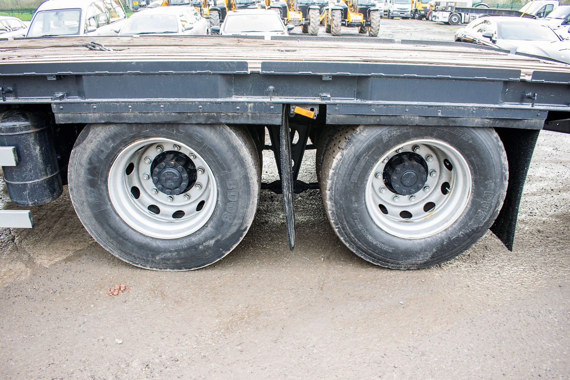 DAF 75.310 automatic 26 tonne 6 wheel beaver tail plant lorry Registration Number: PJ11 FTA Date - Image 8 of 20